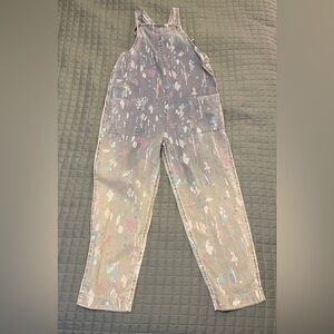 Christina Martinez Chambray Rumper Blue Girls size 8